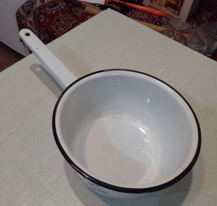 Ковш нержавейка 2л с ручкой