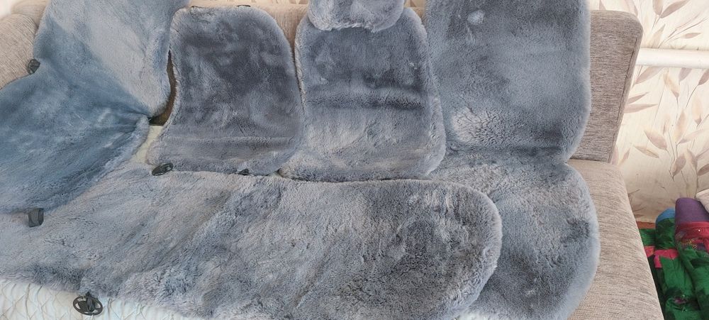 Новые чехлы на машину