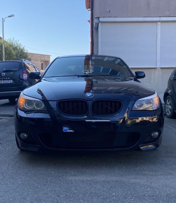 Grile duble negru mat BMW E60 E61