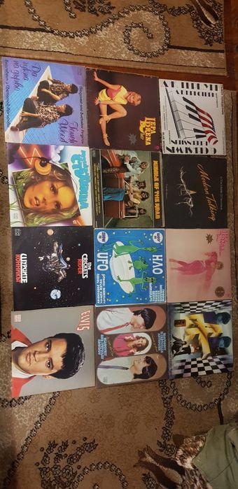 Плочи класическа музика и други.