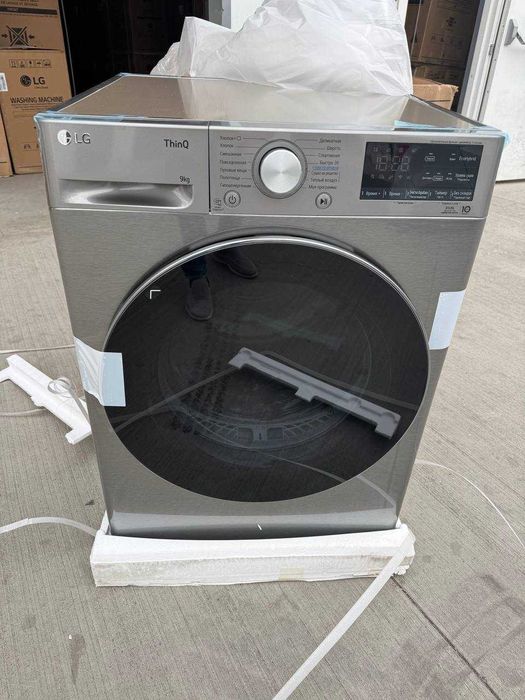 Сушильная машина LG 9кг DC90V5V9S Inverter Wi-Fi с тепловым насосом