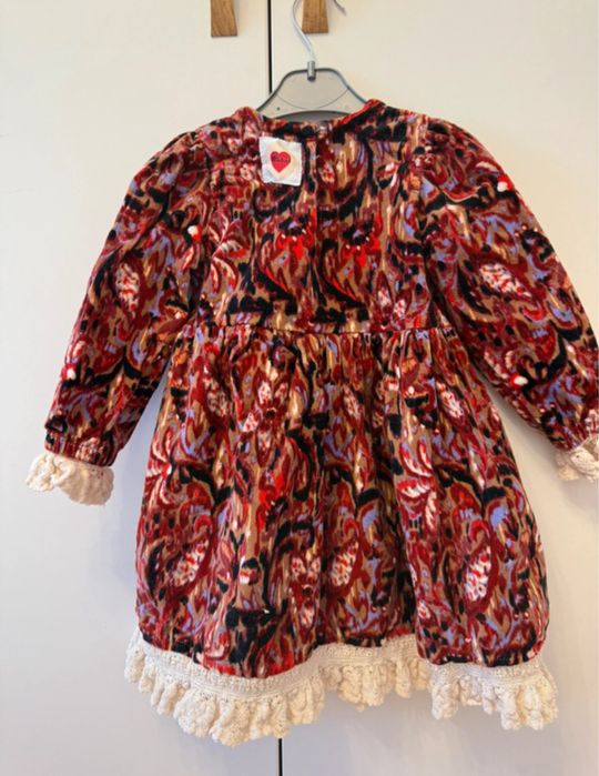 Rochita Inimioara catifea 2-3 ani