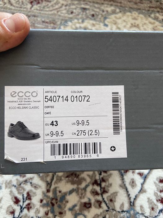 Туфли Ecco Helsinki Classic