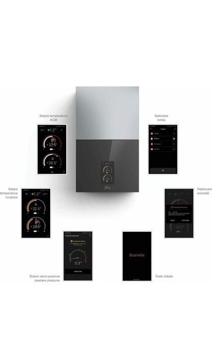Centrale Ferroli BlueHelix Maxima 28C + termostat Connect