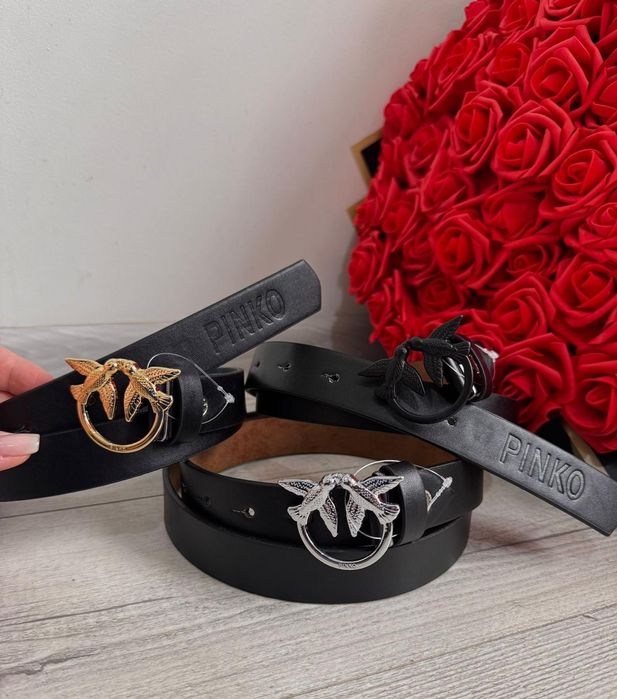 Дамски колани еко кожа.