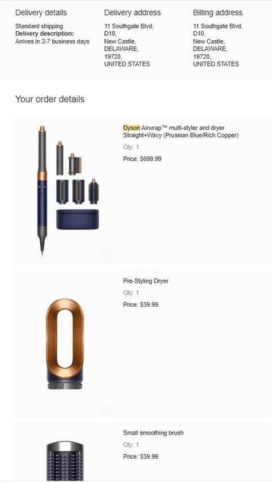 Продам свой Dyson Аirwrap i.d.™ multi-styler and dryer Straight+Wavy