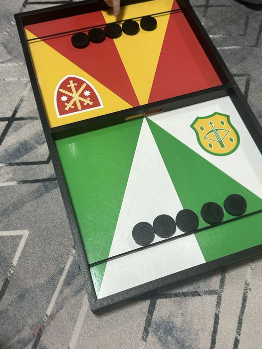 Настольная игра, слинг батл