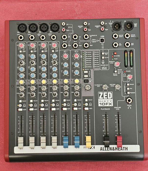 Mixer Allen&heath zed 60-10 fx
