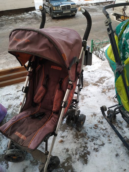 Санки и зимняя коляска