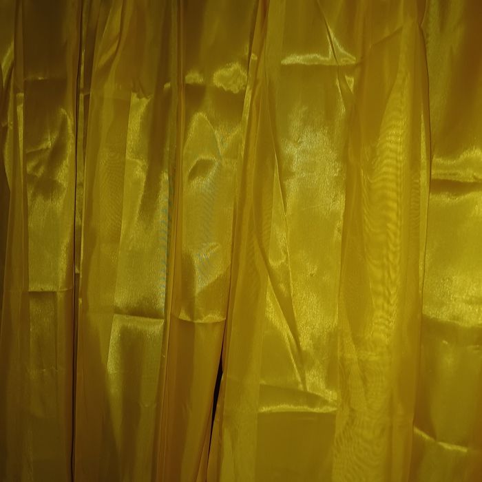 Perdele set 6buc galbene