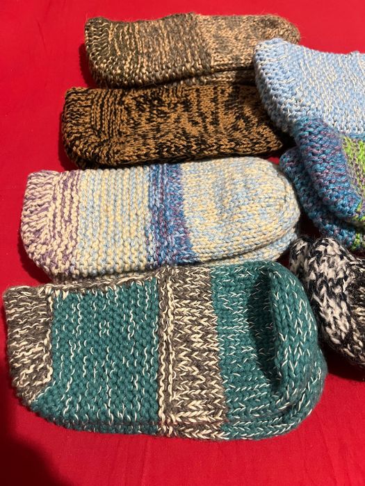 Плетени чорапи и терлици