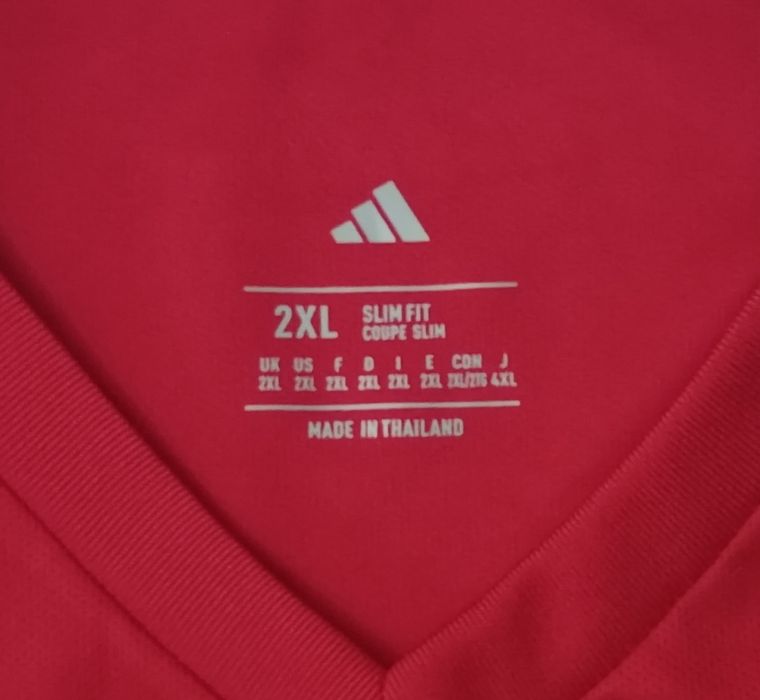 Adidas Manchester United 2025/26 Home Jersey тениска 2XL Адидас футбол