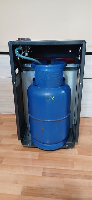 Отоплителна газова печка с газова бутилка