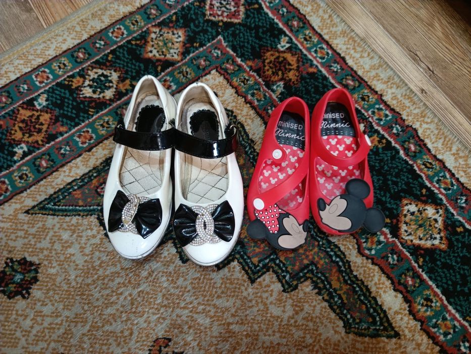 Туфли Мики и Мини маус