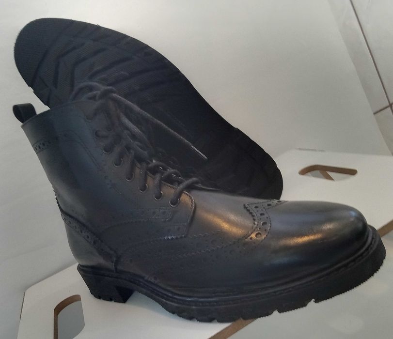 Ghete lace up 43 brogue Red Herring London NOI piele naturala