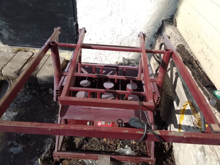 Станок новый для пескоблока