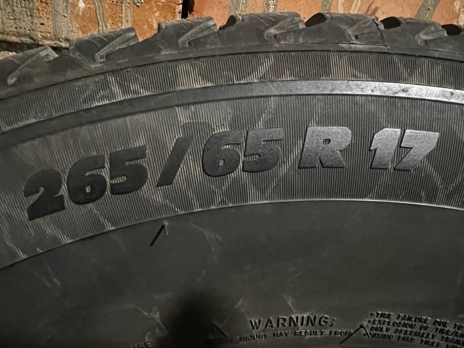 265/65/R17 MICHELIN Latitude  alpin