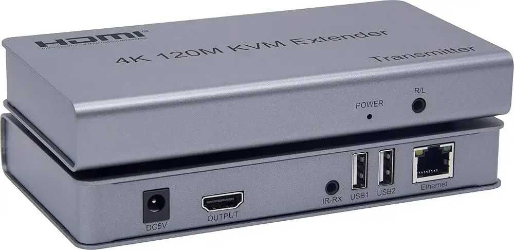Удлинитель 4K HDMI 120M KVM Extender