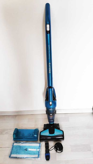 Вертикална прахосмукачка и моп PHILIPS PowerPro Aqua 3 in 1