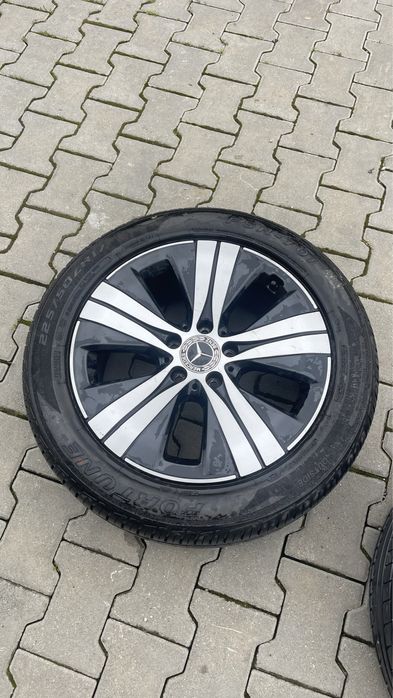 Jante 17 originale Mercedes/ cauciucuri