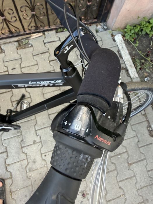 Vand Bicicleta Sparta Leopard 28” Olanda – Shimano Nexus, Dinam în Butuc, Lumini, Portbagaj