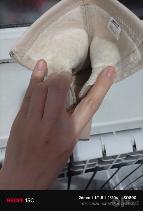 Женские сапожки почти новые в хорошем состоянии