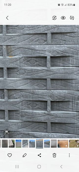 Gard din beton armat