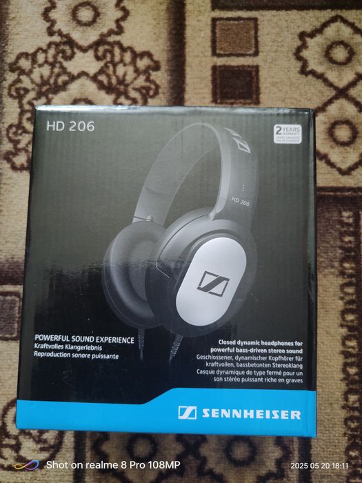 Наушники HD 206 SENNHEISER