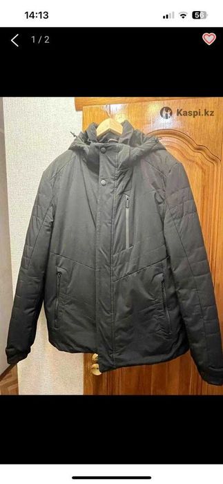 Пуховик Куртка Мужская - ЗИМА размер 52