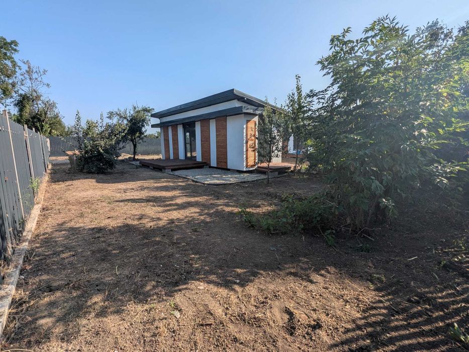 Casa de vacanta la cheie + teren la 20 de minute de Bucuresti (finalizata 2026)