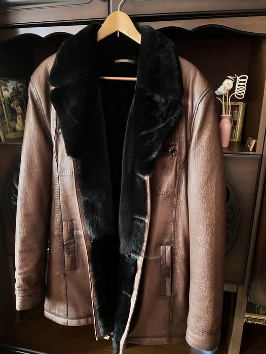 Мужская дубленка