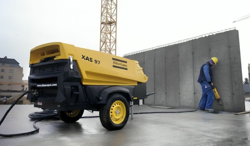 Аренда Воздушный Отбойник Прокат Дизельный Компрессор Отбойник 24.7