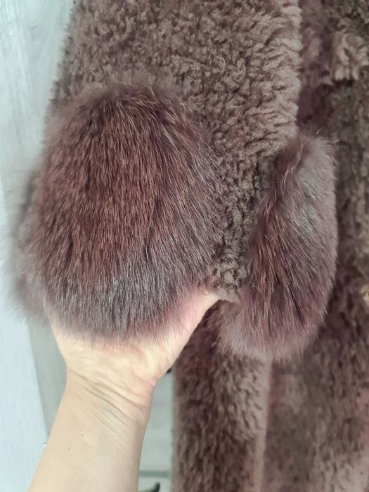 Шубка овчина, французская модель