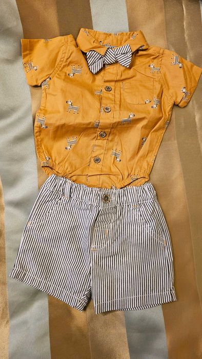 Комплект за бебе с риза