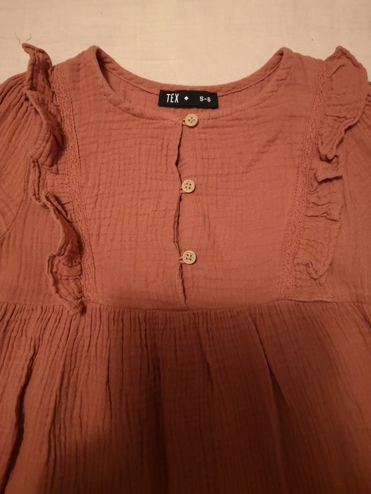 Rochite H&M, Mango, Tex, mar 116, 5-6 ani, stare f buna