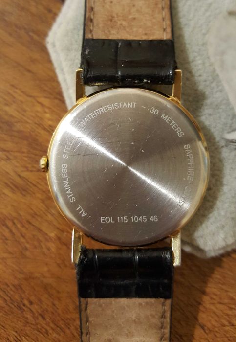 Оригинален мъжки часовник Certina EOL 115 1045. Каишка HIRSCH.