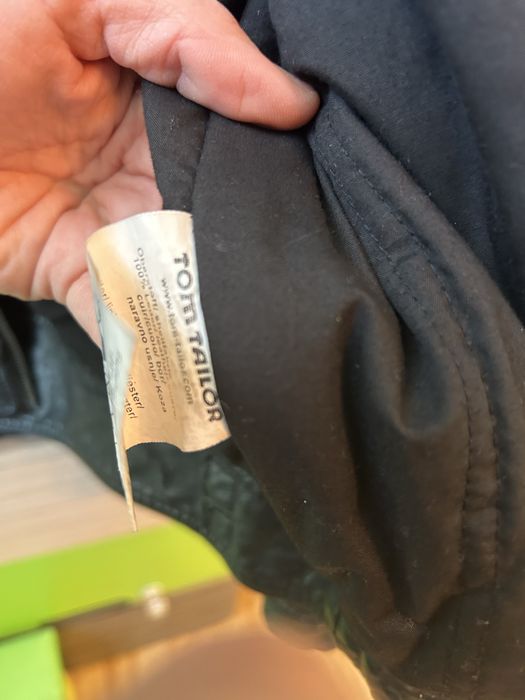 Кожено яке от естествена телешка кожа Tom Tailor със захабен ефект