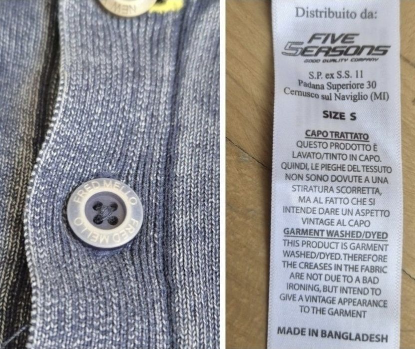 Tricou polo bărbătesc exclusivist Fred Mello, New York, mărimea S