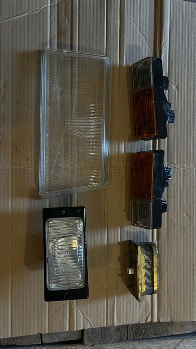 Фары, габариты и стекла