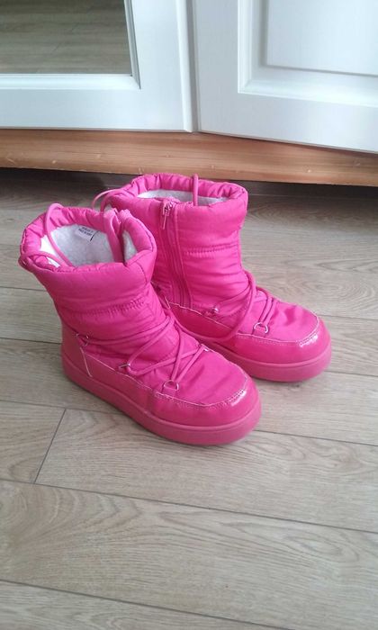 botine fete impermeabile din fis 35