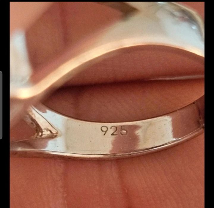 Inel dama nou finuț din argint ștantat 925