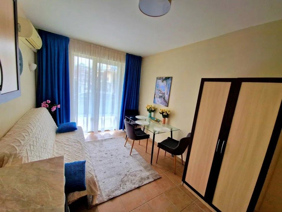 Продава се Едностаен апартамент в с. Равда, Област Бургас - 37 кв.м за 1487 €/кв.м - Снимка #1