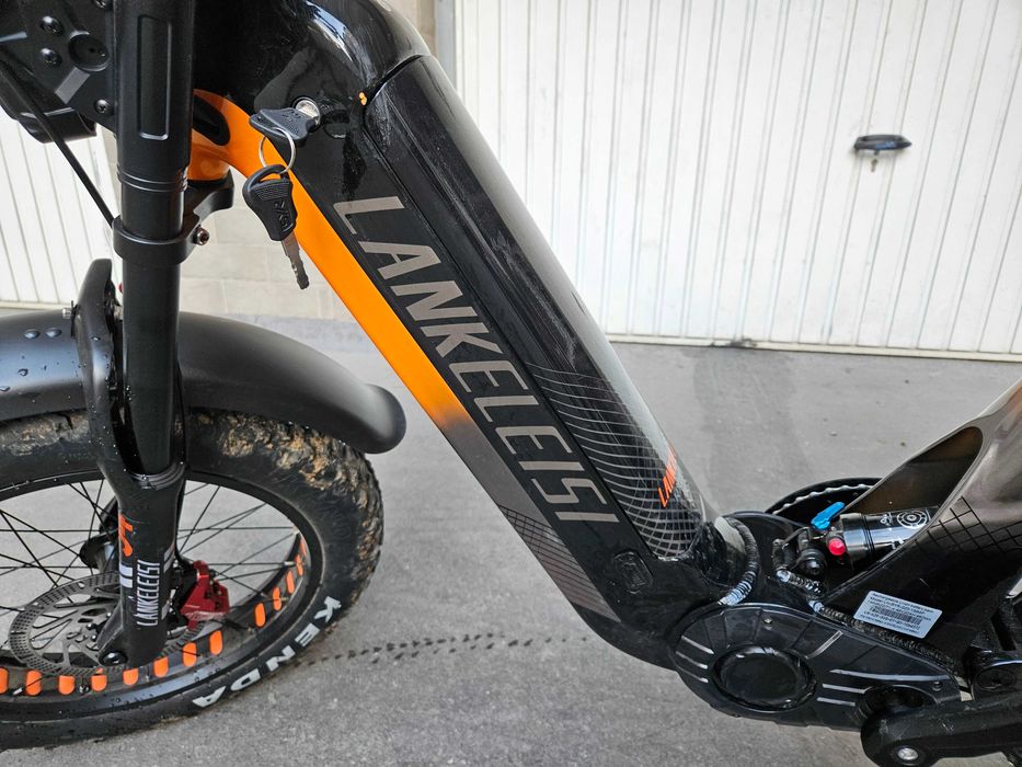 Продавам мощен електрически Fat Bike Lankeleisi RX800 Plus (1000W) – Като нов!