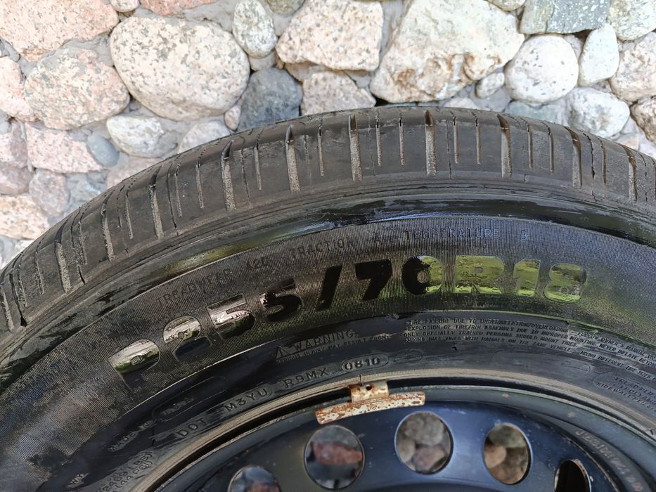 Запаска резина мишлен P255/70R18