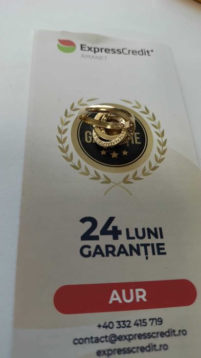 (AG42) Inel aur 14K B.34149.4 - Garantie 2 ani
