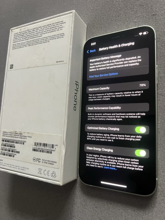 Iphone 12 128 Gb green