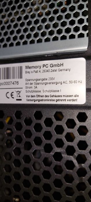 PC Gaming Intel Core i7 7700 Asus Memory PC 16GB Ram DDR4  SSD 378 GB