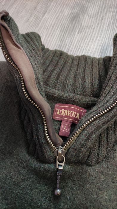 Harkila Мъжки ловен пуловер 100% Вълна