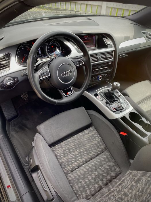 Audi a4 S line interior exterior 2015 euro6