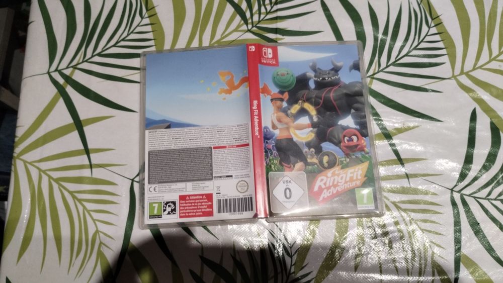 Nintendo switch oled карта памет,игра ring fit ,комплект ring fit